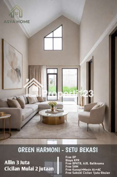 Rumah Ready Siap Huni di Setu Bekasi hanya 520juta - 1