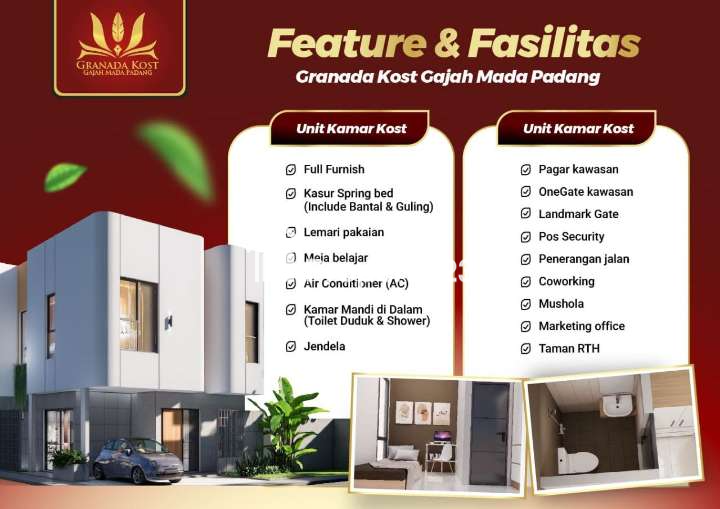 Rumah Kost Super Strategis di Jantung Kota Padang - 5