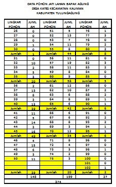 Dijual Tanah Lereng Bukit Beserta Pohon Jati  ,Kates,Jawa Timur - 12