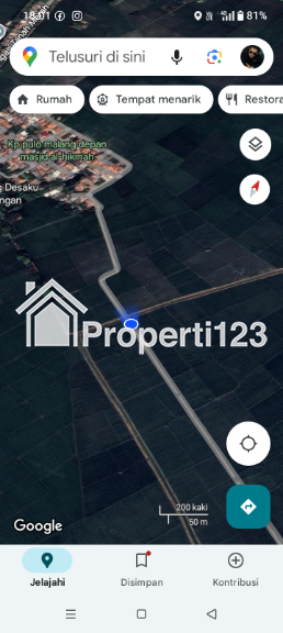 Tanah Dijual Lahan Pertanian 2 Hektaran di Desa Bantar Sari - 2