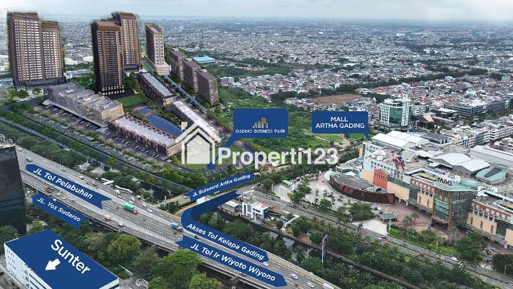 Jual Gedung Gading Business Park Kelapa Gading (Seberang Mal Artha Gading) - 2