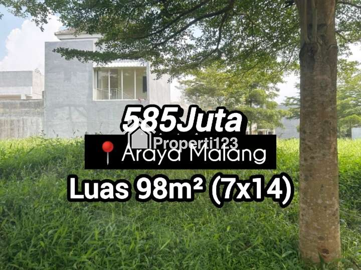 TANAH DIJUAL THE ARAYA MALANG DEKAT BINUS - 1