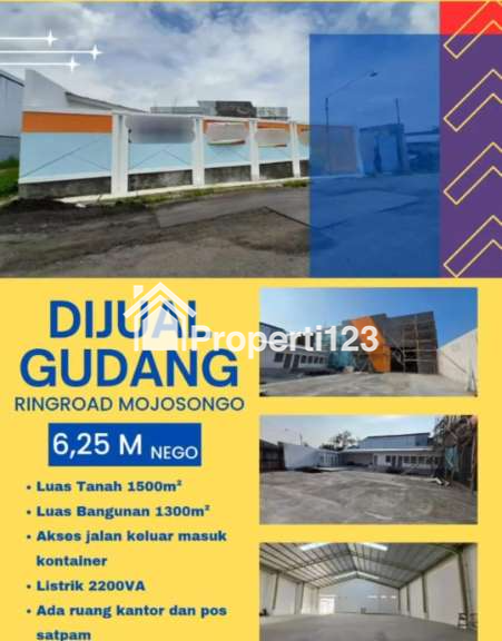 Di jual gudang di ringroad Mojosongo solo - 1