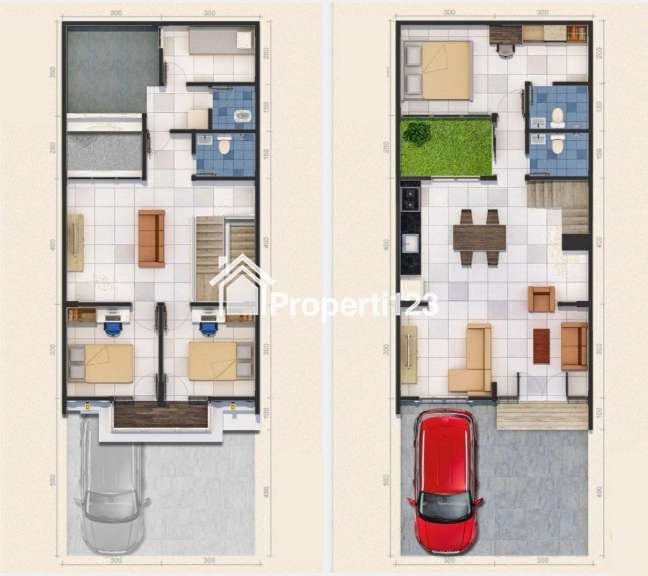 Rumah 2 lantai di Jantung Duren Sawit Jakarta Timur - 3