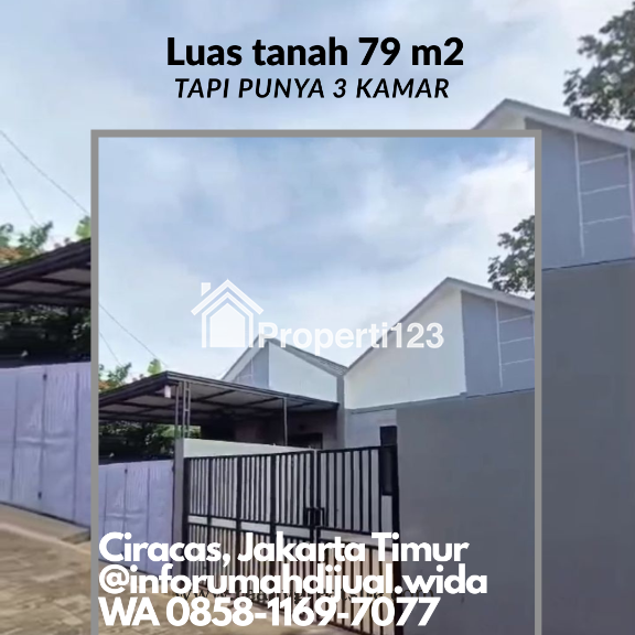 Dijual Rumah Baru Siap Huni di Jagakarsa Jakarta Selatan - 1