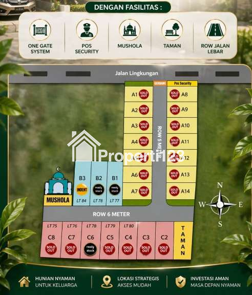 Hunian nyaman untuk keluarga Muslim di Tambun Selatan Bekasi - 2