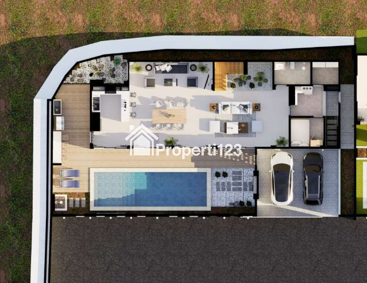 Dijual Rumah Premium (Indent) Lt 270m2 / Lb 240m2 - Ketewel, Gianyar - 6