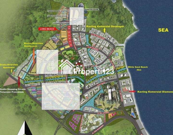 Dijual Kavling Komersial BIG BOX di Jln. MH. Thamrin, PIK 2 - 2