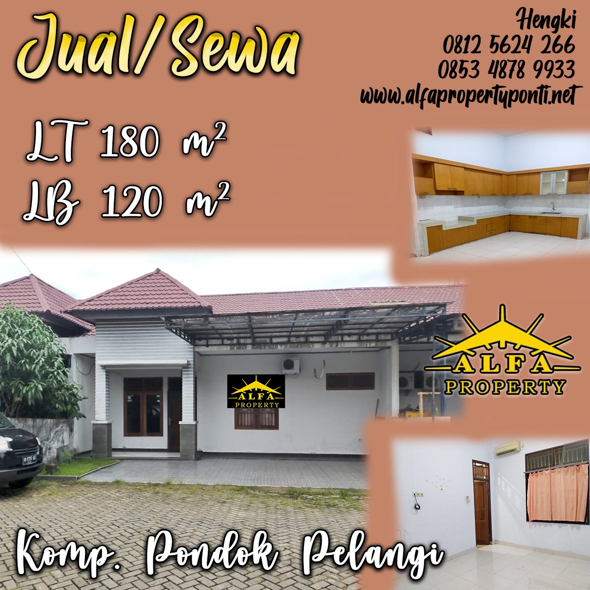 Rumah Pondok Pelangi, Pontianak, Kalimantan Barat - 1