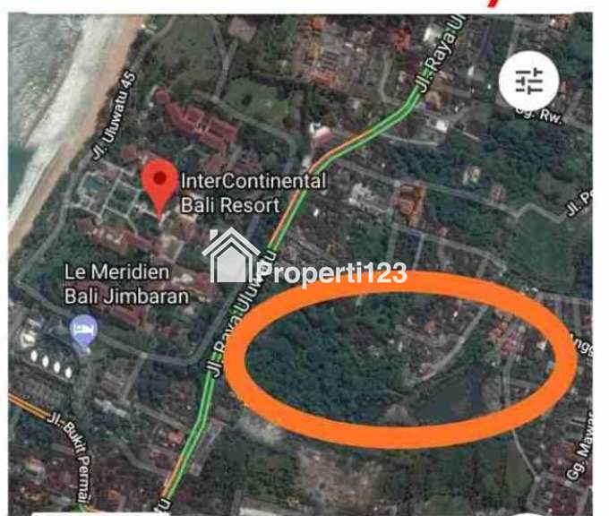 Dijual Kavling di Jl.Raya Uluwatu/Jimbaran Bali - 1