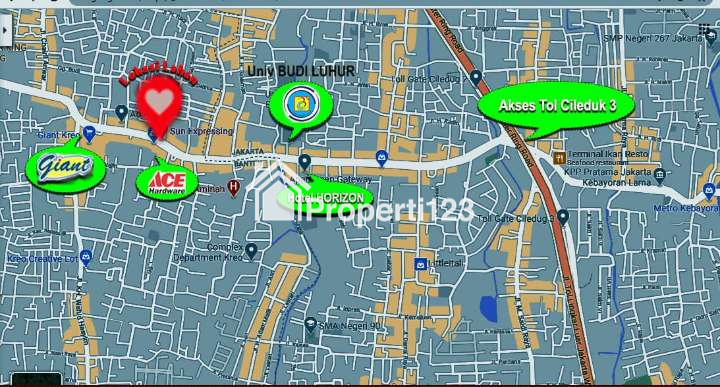 Dijual Cepat Tanah di Jln Hos Cokroaminoto, Ciledug Raya, Tangerang - 2