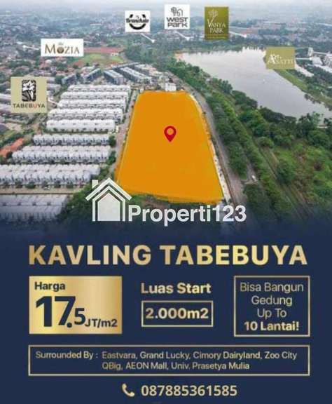 Dijual Kavling Komersial Tabebuya di Jln BSD Raya Pusat, BSD City - 3