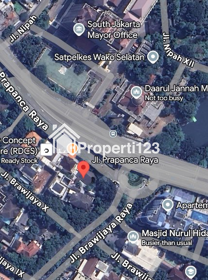 Dijual Rumah Kantor Harga Dekat Njop di Prapanca Raya Jakarta Selatan - 3