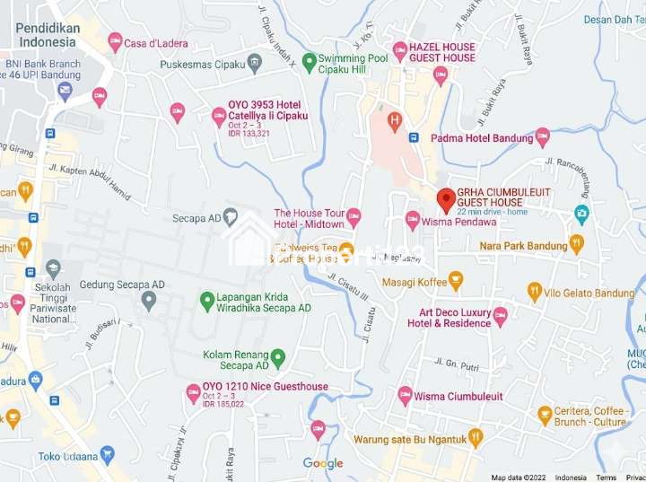 INVESTASI GILA! HOTEL BINTANG 3 DI CIUMBEULEUIT TURUN HARGA – MOMENTUM LANGKA! - 8