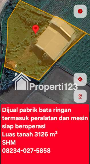 Dijual Pabrik Bata Ringan Di Puger Jember Jawa Timur - 3