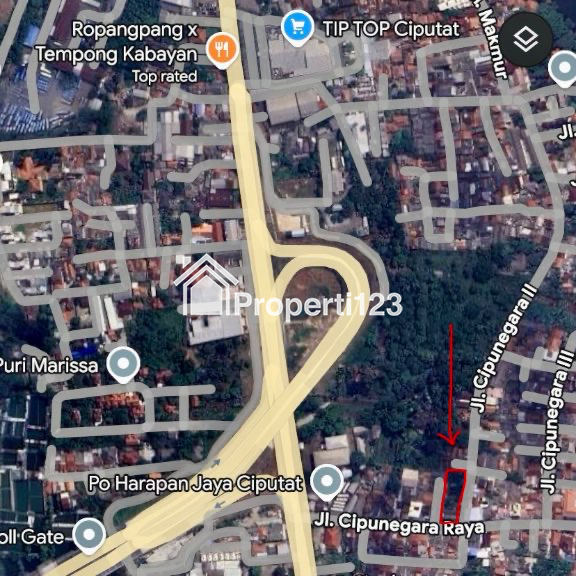 Dijual Tanah Strategis di Kompleks Kejaksaan Ciputat Tangerang Selatan - 6