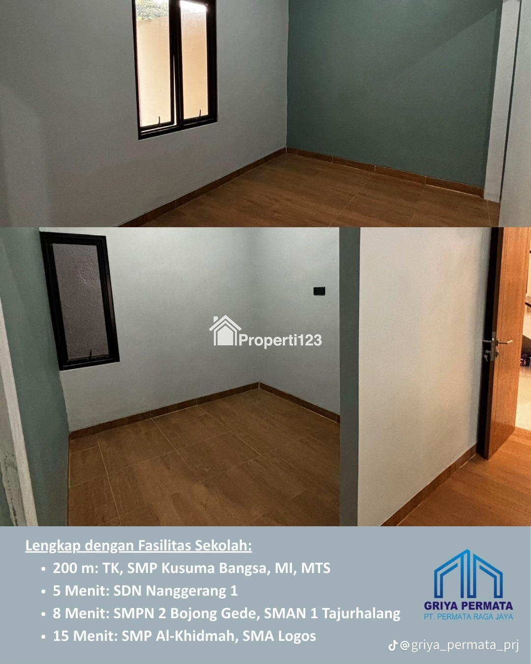 Rumah 2 lantai Griya permata - 2