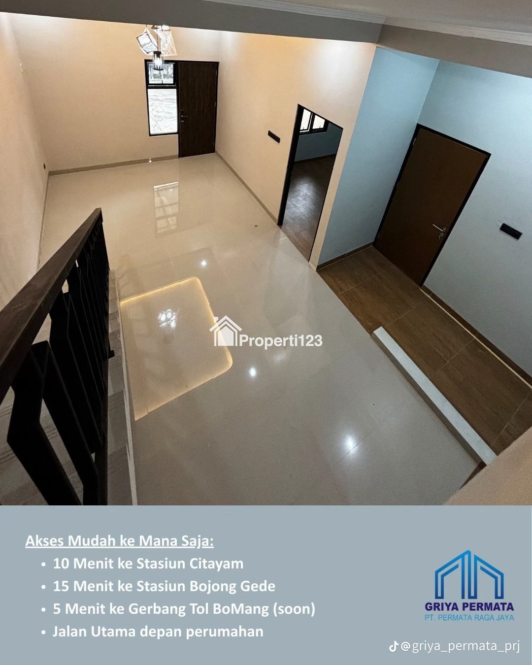 Rumah 2 lantai Griya permata - 3
