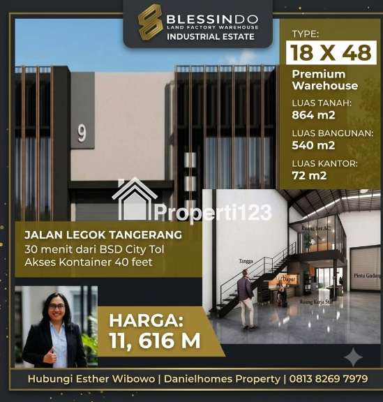 Kawasan Industrri dan Pergudangan Blessindo ,Legok Tangerang - 3