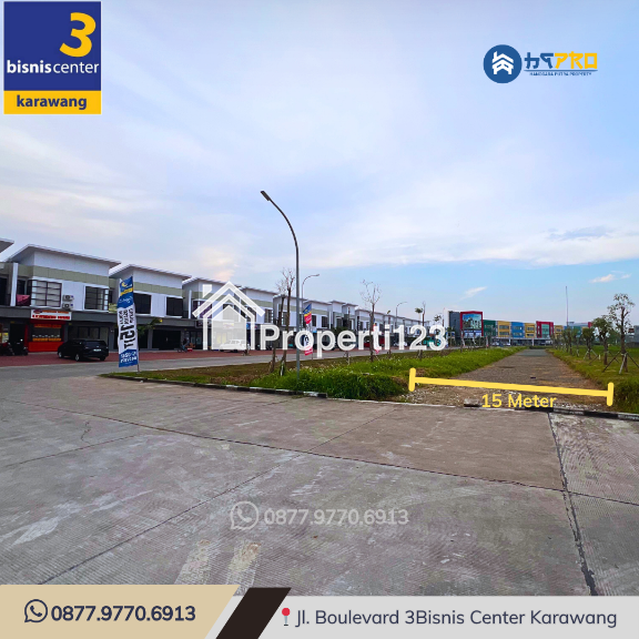 Ruko Ready 2 Lantai di Jalan Boulevard 3 Bisnis Center Karawang - 2