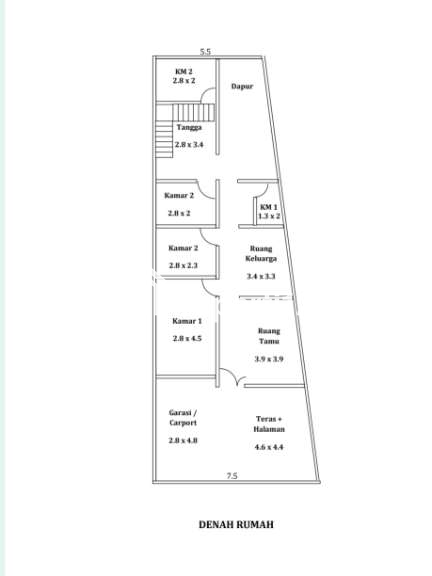Dijual rumah strategis dibandung - 2