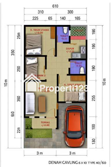 Jual Cluster Pamulang, dekat pertokoan, dekat tol, dekat stasiun, dekat Serpong, dekat Bsd. - 7
