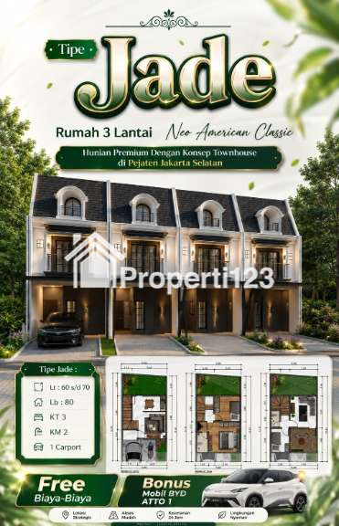 Dijual Rumah Bonus Mobil di Pejaten Pasar Minggu Jakarta Selatan - 7