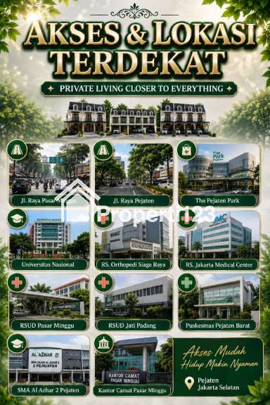 Dijual Rumah Bonus Mobil di Pejaten Pasar Minggu Jakarta Selatan - 3