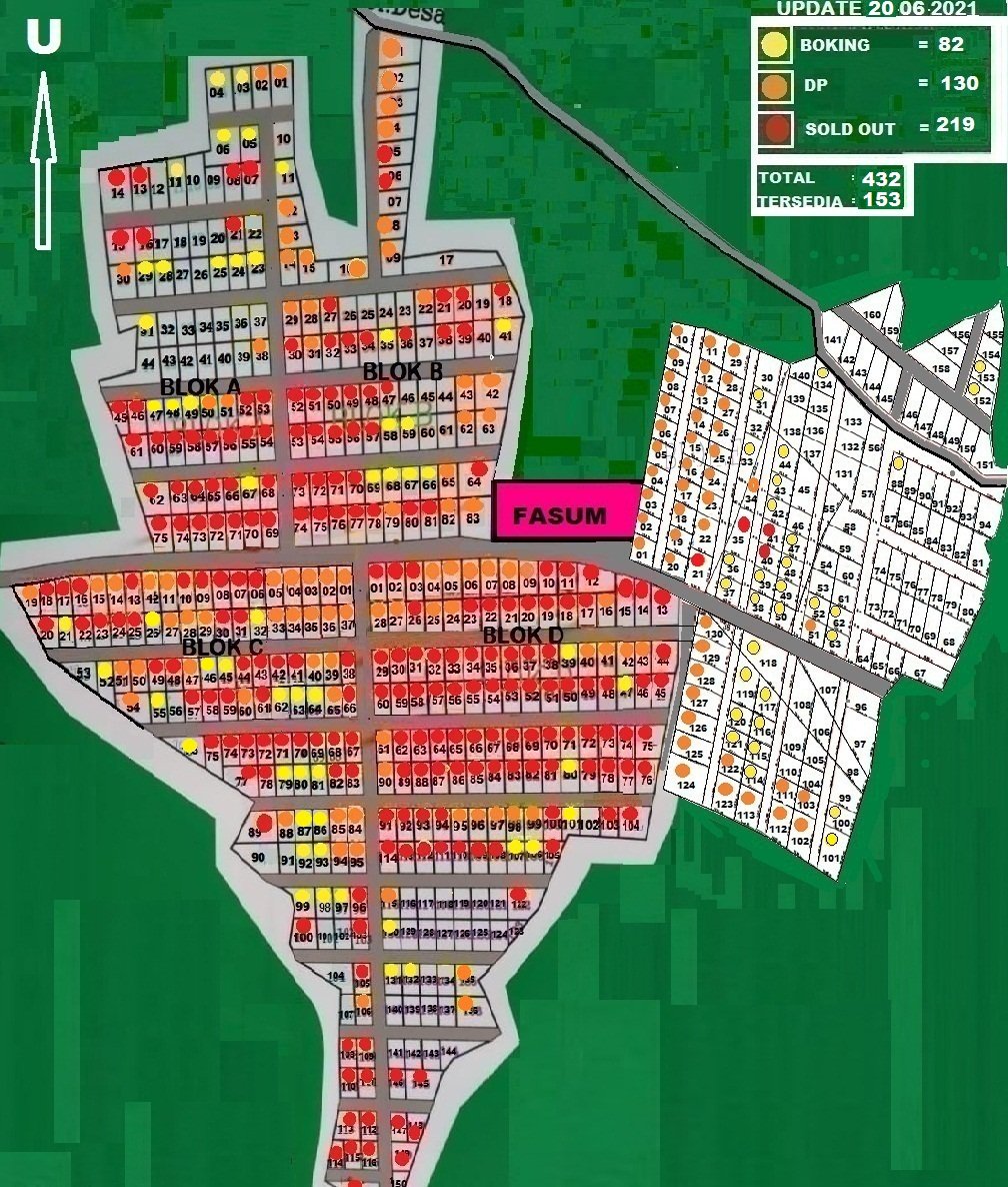 Dijual Tanah Murah Strategis Kavling Djati Indah Transyogi Pasir Tanjung Bogor - 2
