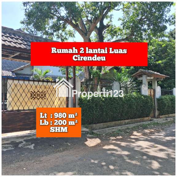 Di Jual Rumah Cirendeu - 1