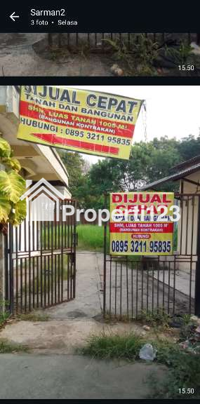 Dijual Tanah dan Kontrakan - 1