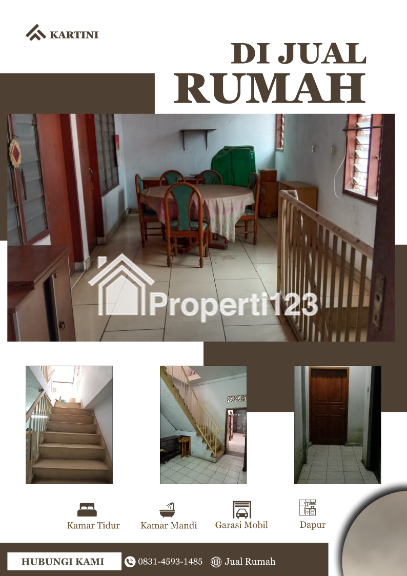 DIJUAL RUMAH KARTINI III DALAM JAKARTA PUSAT - 1