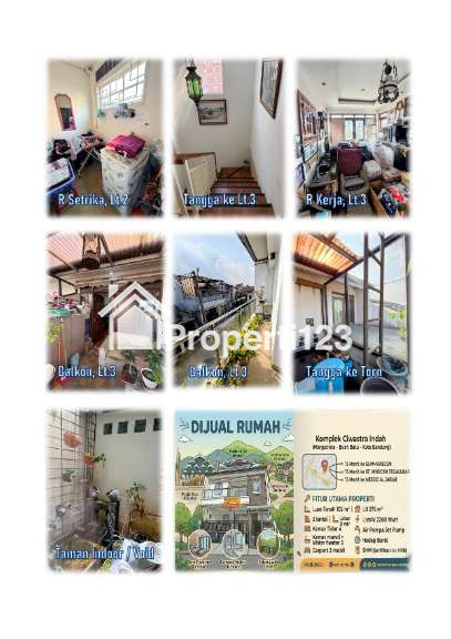 Dijual Rumah 3 lantai semi furnish, lokasi strategis - 4