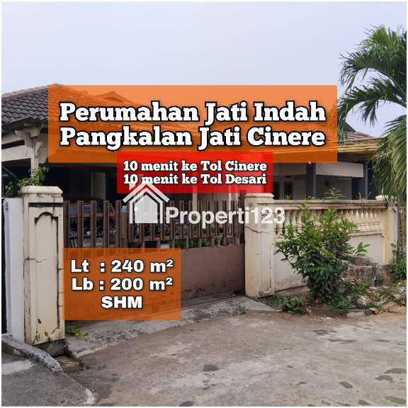 Di Jual Rumah di Perumahan Jati Indah Pangkalan Jati - 1