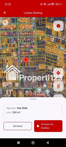 DIJUAL TANAH STRATEGIS PERUMAHAN BPD III SEMARANG TIMUR - 5