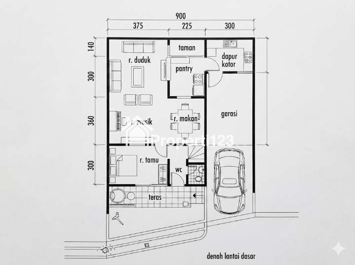 BU TURUN HARGA! JUAL CEPAT Rumah Minimalis Baru Sayap Setra Duta Bandung – Siap Huni Strategis SHM - 6