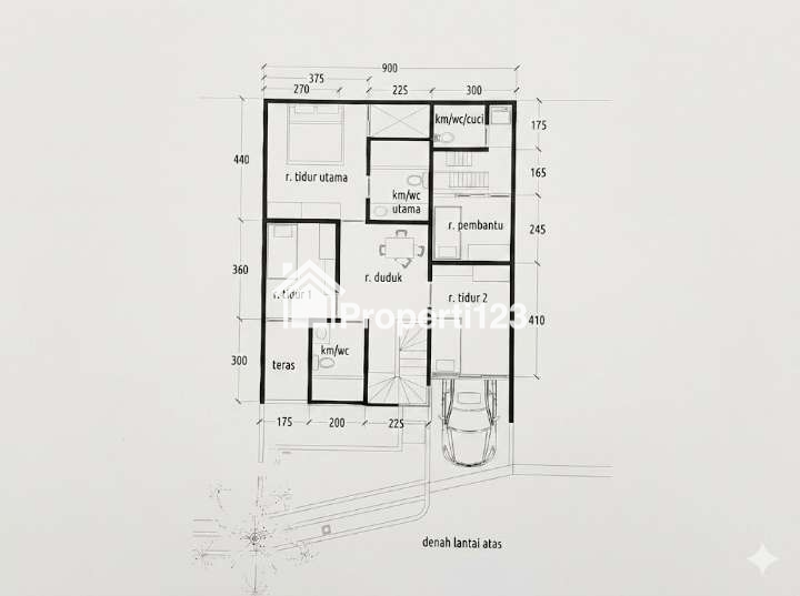 BU TURUN HARGA! JUAL CEPAT Rumah Minimalis Baru Sayap Setra Duta Bandung – Siap Huni Strategis SHM - 7