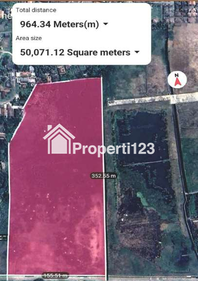 Dijual Murah Tanah Strategis 5 Ha Dekat Tol Balaraja Barat Tangerang - 4
