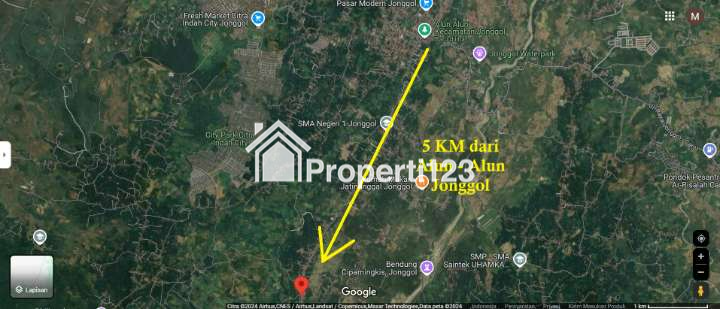 Dijual Tanah Murah di Jl. Raya Jonggol - Dayeuh, Bogor - 3