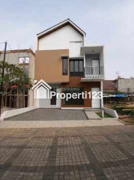 Rumah 2 lantai ada rooftop dalam cluster di  Mampang Depok - 1