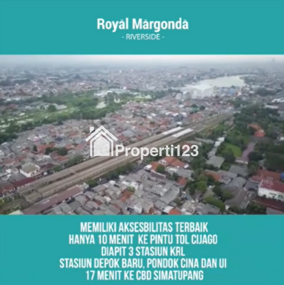 Dijual Murah Rumah Strategis 2 Lt. di Royal Margonda Riverside, Kota Depok - 7
