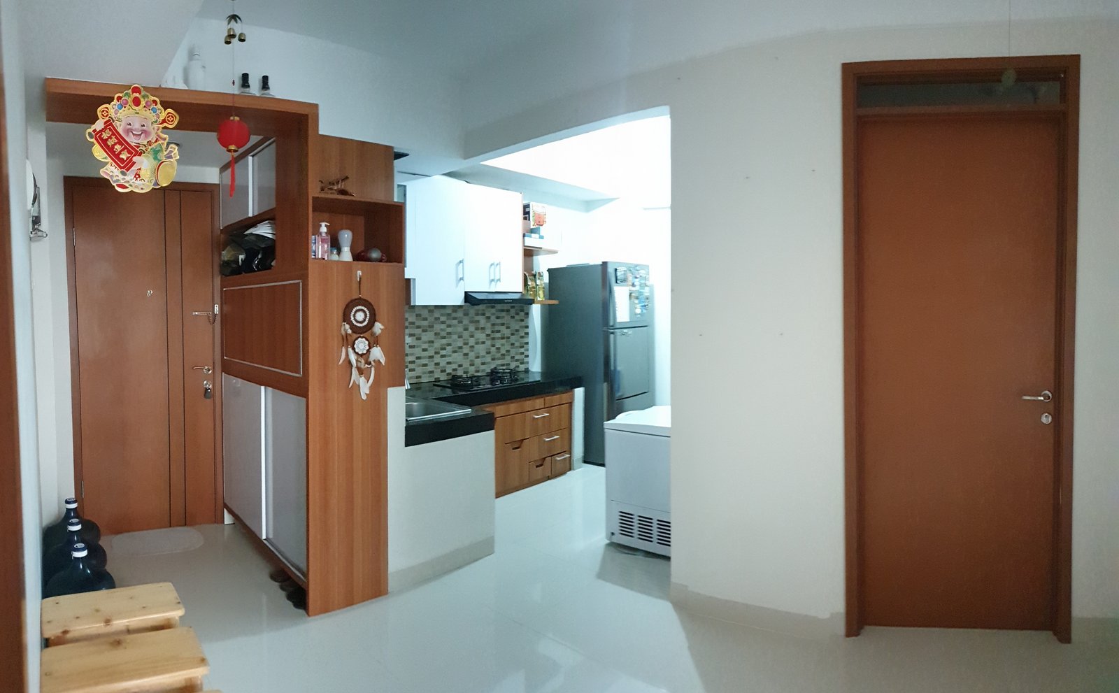 APARTEMEN GREEN PARK VIEW GANDENG 2 UNIT LANGKA LANTAI ATAS TOWER GARDENIA - 6
