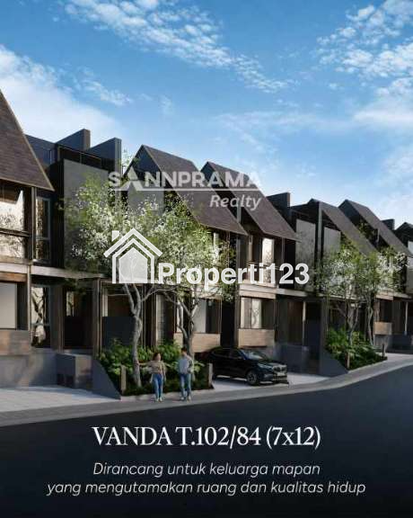 Rumah 2 lantai konsep Garden House Resort di Serpong Tang Sel - 7