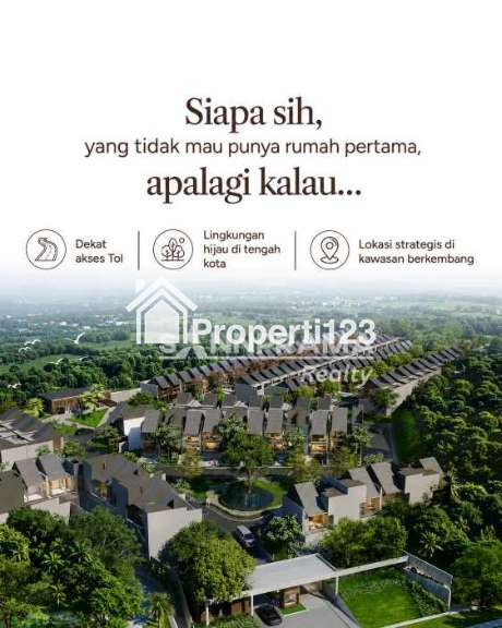 Rumah 2 lantai konsep Garden House Resort di Serpong Tang Sel - 3
