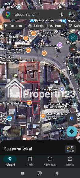 Di jual tanah bonus bangunan di semangkak klaten - 1