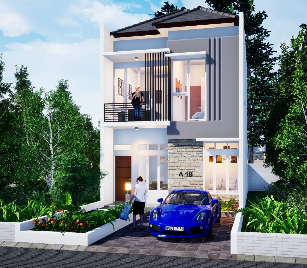 Rumah Mewah Harga Murah ASTHANA HILLS Landungansari Dau Malang Jawa Timur - 2