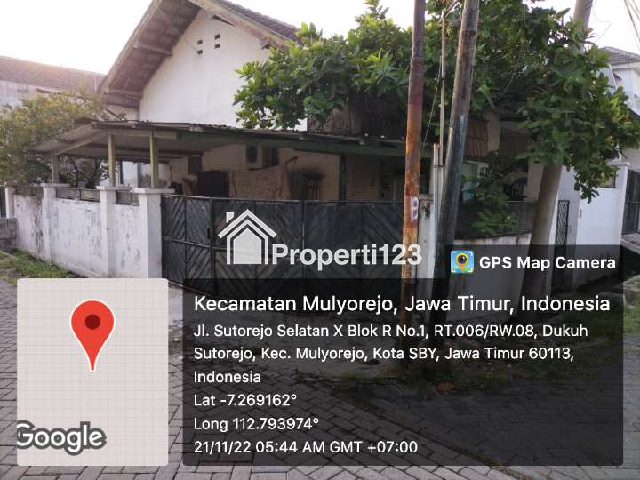 Jual rumah cepat perumahan sutorejo indah lokasi strategis - 1
