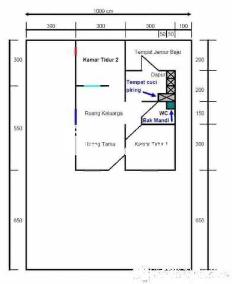 Jual Rumah SHM Puri Camar Liwas Manado - 5
