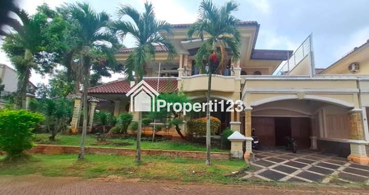 Rumah Mediterania+Kolam RenangLantai Marmer Puri Sriwedari Cibubur - 1