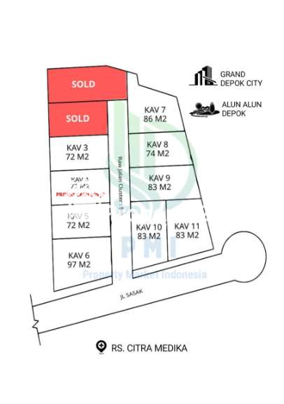 Hunian cluster dan Strategis dekat Grand Depok City stok terbatas - 8